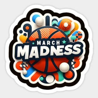 march madness competition Sticker